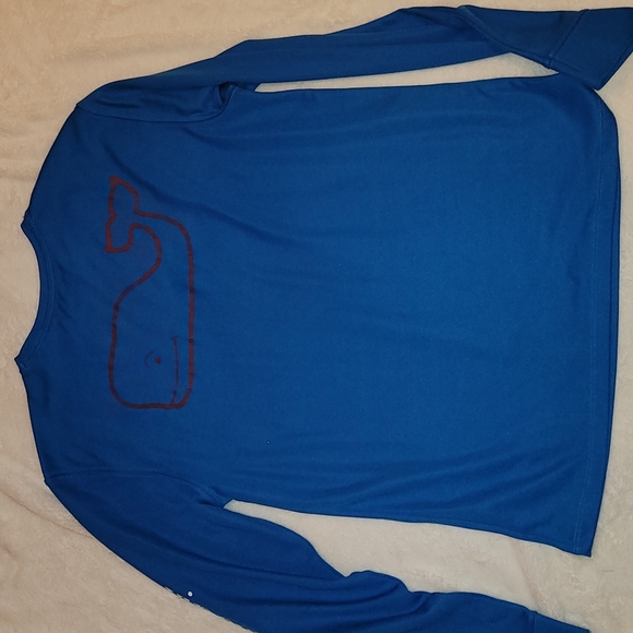Vineyard Vines Boy's Performance Shirt Size Large Blue - Picture 5 of 5